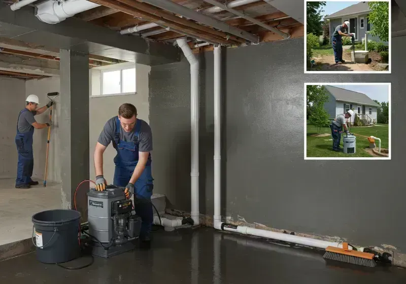 Basement Waterproofing and Flood Prevention process in Mercer County, KY